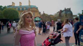 Aurora at Epcot French Pavilion!