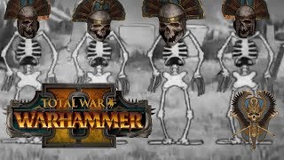 Tomb Kings vs Chaos | SPOOKY CHARIOTS - Total War Warhammer 2