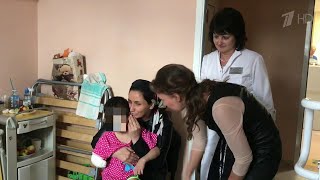 Аиша из Ингушетии, которой пришлось ампутировать руку, впервые за год встретилась с мамой.
