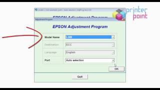 Reset Epson L380 L383 L385 L485 Adjustment Program