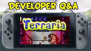 Terraria Nintendo Switch Developer Q&A with Pipeworks