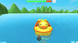 CHIPMUNK VS GIANT EVIL SHARK ON ROBLOX!!! (ROBLOX SHARK BITE)
