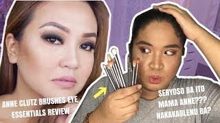 ANNE CLUTZ BRUSHES EYE ESSENTIALS REVIEW (SERYOSO BA TO???) | Steven Nico