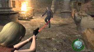 resident evil 4 PC -  ASHLEY vs LEON