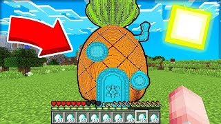 Я НАШЁЛ ЭТОТ ДОМ ГУБКИ БОБА В МАЙНКРАФТ НУБИК ИГРАЕТ В MINECRAFT 100% ТРОЛЛИНГ ЛОВУШКА