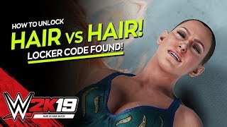 WWE 2K19: How to unlock the Hair vs Hair Match! (Tutorial)