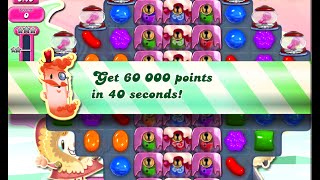 Candy Crush Saga Level 1068 walkthrough (no boosters)