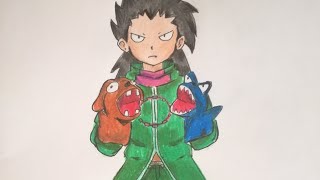 How to draw Kensuke Midorikawa - Beyblade burst