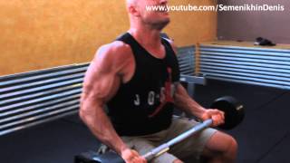 Тренировка бицепсов Sergio Oliva