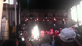 Fantasia coming on stage @ Artscape in Baltimore