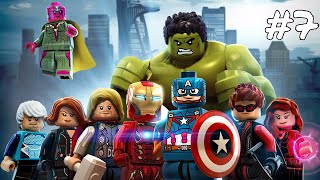 Lego Marvel's Avengers Walkthrough Gameplay - Part 7: Helicarrier Clean-Up