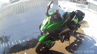 H2 SX/SE with ZX10R Header conversion and Graves exhaust
