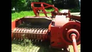 MF 12 hay baler
