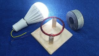 Free Energy Magnet Generator Diy Experiment Easy Make Electricity 100% Real Project