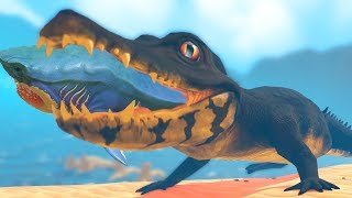ГИГАНТСКИЙ КРОКОДИЛ СЪЕЛ ВЕСЬ ОКЕАН | Feed and Grow Fish