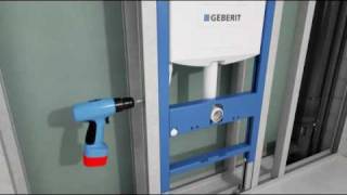 Установка системы инсталляции GEBERIT Duofix UP320