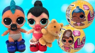 Куклы лол маленькие сестрички играют ДЕТСКИЙ САД Мультик про Игрушки СЮРПРИЗЫ | TOYS AND DOLLS