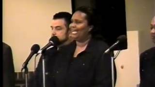 The Piner Gospel Singers sing " I Don't Feel No Ways Tired " at the Cecil County NAACP 2001 Banquet