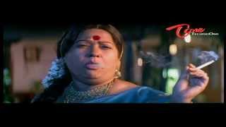 Comedy Scene - Telangana Sakuntala Smokes Cigar - NavvulaTV