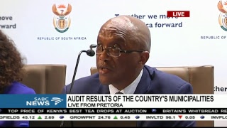 Audit results of the country's municipalities