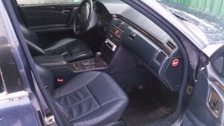 Мерседес w210 замена чехлов обогрева сидений