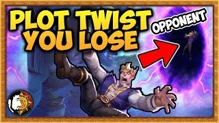 Hearthstone: Plot Twist You Lose Warlock - Rise Of Shadows