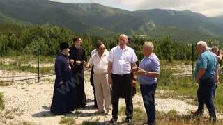В нашем городе 09.07.2015. Строительство храма в мкр-не Северный.