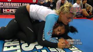 Submission Queens of Grapplers Quest - Jessica Branco vs. Jessica Rodriguez - Female No-Gi BJJ 2012