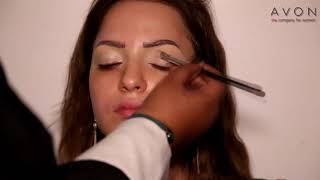ميك اب تعليمي من افون Avon Makeup Tutorial