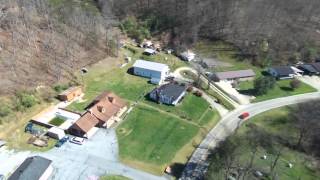 Parrot Bebop drone flight over East Kentucky