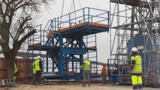 Timelapse 2 PONT TRANSBORDEUR Rochefort  fevrier 2017