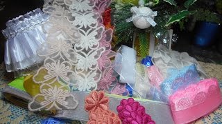 Обзор посылочки с Алиэкспресс. Ленты и др.