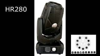 Поворотная гибридная голова KL280-10R (Beam+Spot+Wash)