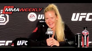 Holly Holm Has Designs on Title Fights Against Amanda Nunes and Cris Cyborg