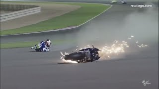 Biggest MotoGP Crash and Fail Compilation 2018