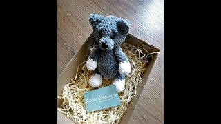 Волк крючком для начинающих, амигуруми