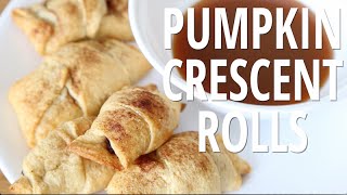 Pumpkin Pie Crescent Rolls