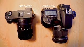 is a 4K camera even worth it? sony a6500 vs canon 70D