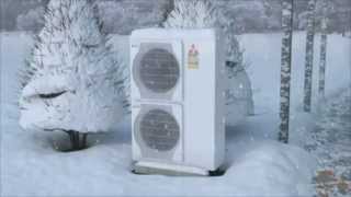 Тепловой насос от Mitsubishi Electric Zubadan - эффективный обогрев и охлаждение