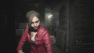 PS4 Resident Evil RE:2 - Claire B hardcore (no save, speed run) 1:06 clear