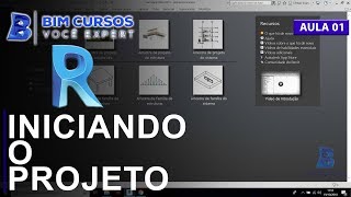 Curso grátis de Revit 2019 - 01   Iniciando o projeto