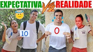 EXPECTATIVA VS REALIDADE - FIM DE ANO NO COLÉGIO! - KIDS FUN