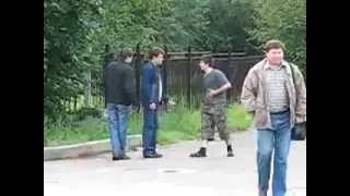 Драка пьяных пацанов.ЖЕСТКОЕ ВИДЕО