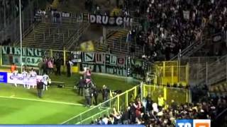 Gravi incidenti a Bergamo prima e durante Atalanta-Juventus dell'8 maggio 2013
