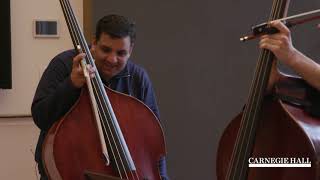 Bass Master Class with Ödön Rácz: Koussevitzky’s Allegro from Double Bass Concerto in F-sharp Minor