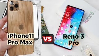 Oppo Reno 3 Pro vs iPhone 11promax| Reno 3 pro vs iPhone 11| Reno3pro vs iPhone 11promax Camera test