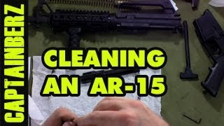 Cleaning an AR-15