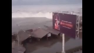 Tsunami, earthquake in Palu , Indonesia, september 28, 2018 | Цунами в Палу, Индонезия, 28.09.2018