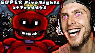 THE PURPLE MAN IS AT IT AGAIN! | SUPER Five Nights at Freddy's Night 1 Gameplay! - Part 1
