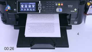 Epson Workforce WF-7610: тест на скорость печати. Режим "ТЕКСТ"